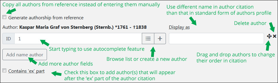 authors basics