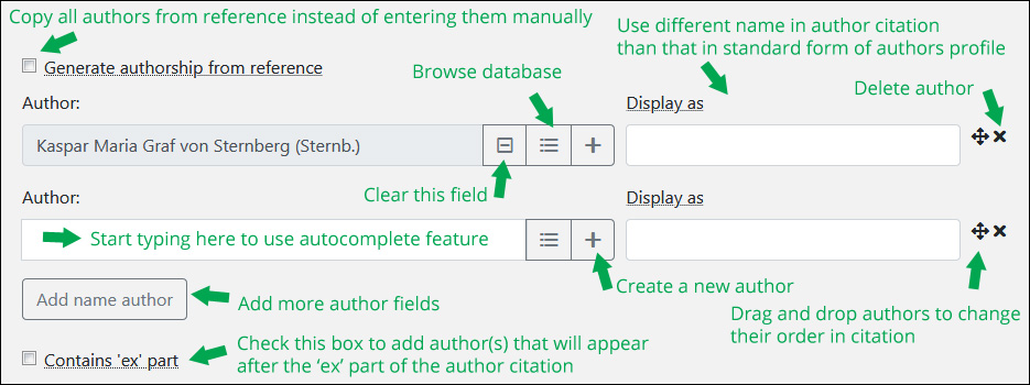 authors basics